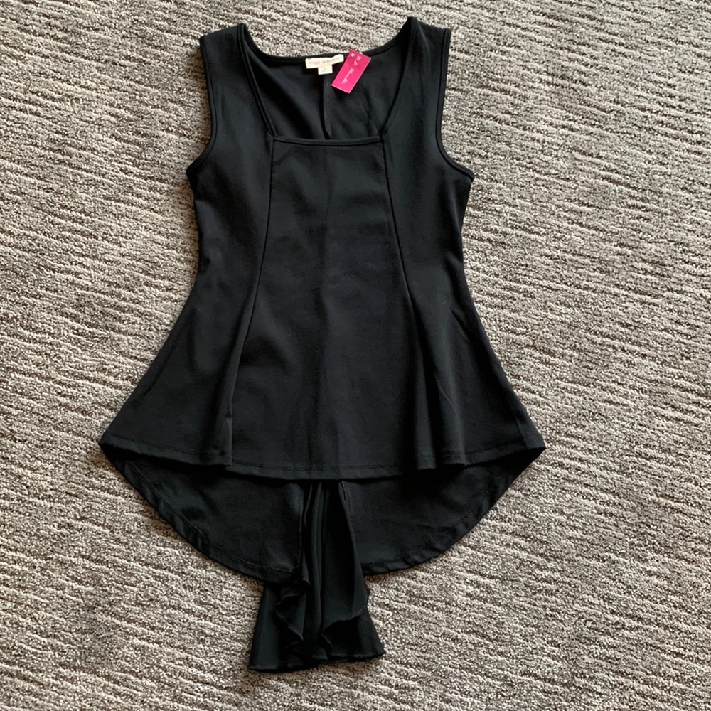 Black boutique top